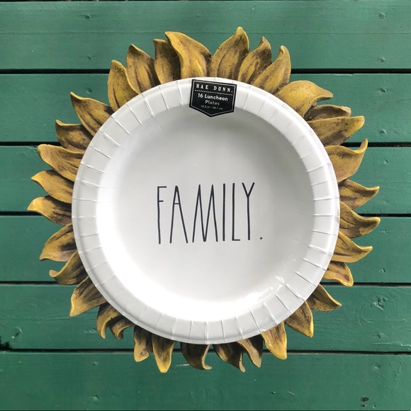 Rae Dunn Other - RAE DUNN (FAMILY.) plates. Thanksgiving 🦃 🍁🤔?